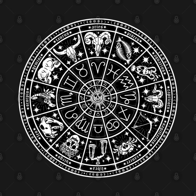 zodiac wheel by chiaraLBart