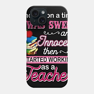 AI Started Working As A Teacher Phone Case