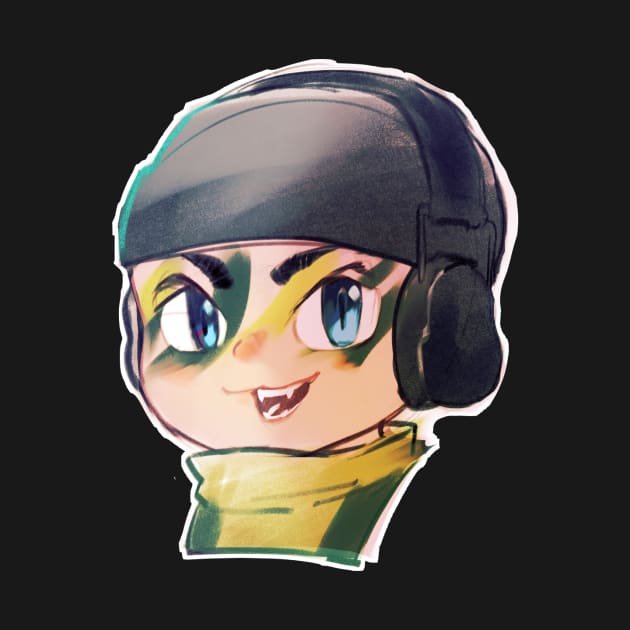 Chibi Glaz(Rainbow Six Siege) by gstwstkn