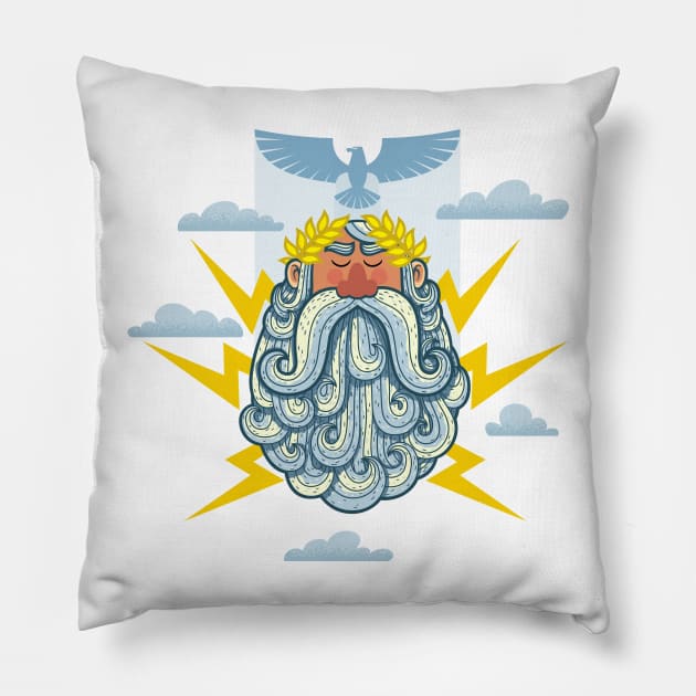 Zeus Pillow by Malchev