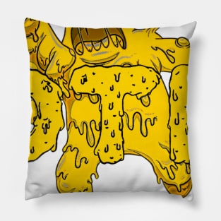 Only The Real Slime Yellow Apparel Pillow