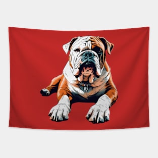 Bulldog Tapestry