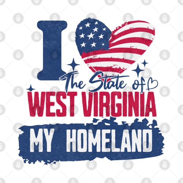 West Virginia my homeland by HB Shirts