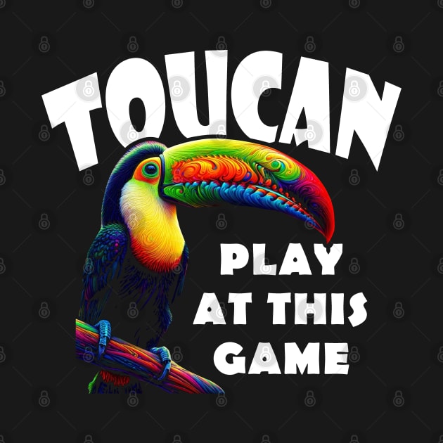 Brazil Funny Jungle Toucan Psychedelic Pun by Sambastyles