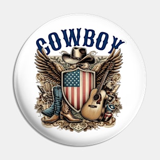 COWBOY Pin