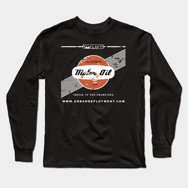 Vintage Motor Oil Vintage Long Sleeve T Shirt Teepublic