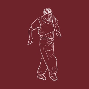 Corky's Dance [White Line Art] T-Shirt