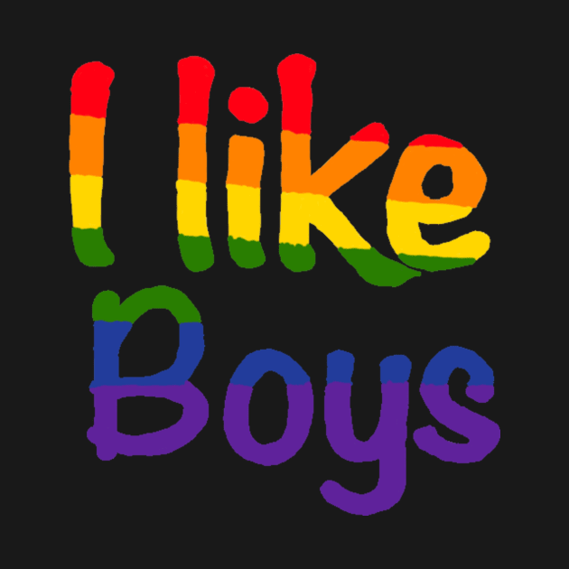 I like boys gay pride by system51