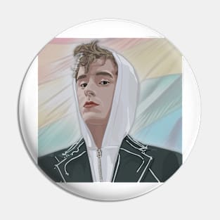 Connor Franta Pride Pin