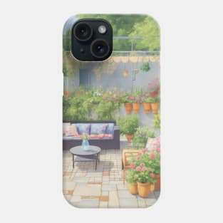 Cool Patio in Summer Phone Case