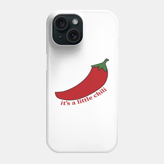 Little Chili (Digital) Phone Case by natees33