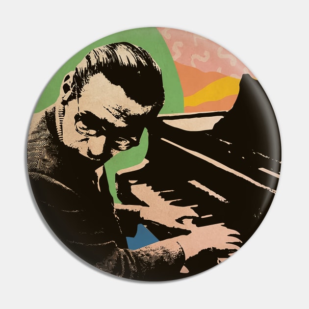 Vintage Poster - Bill Evans Style Pin by Pickle Pickle