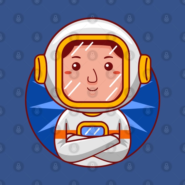 Astronaut Man by MEDZ