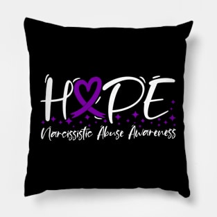 Hope Narcissistic Abuse Awareness Pillow