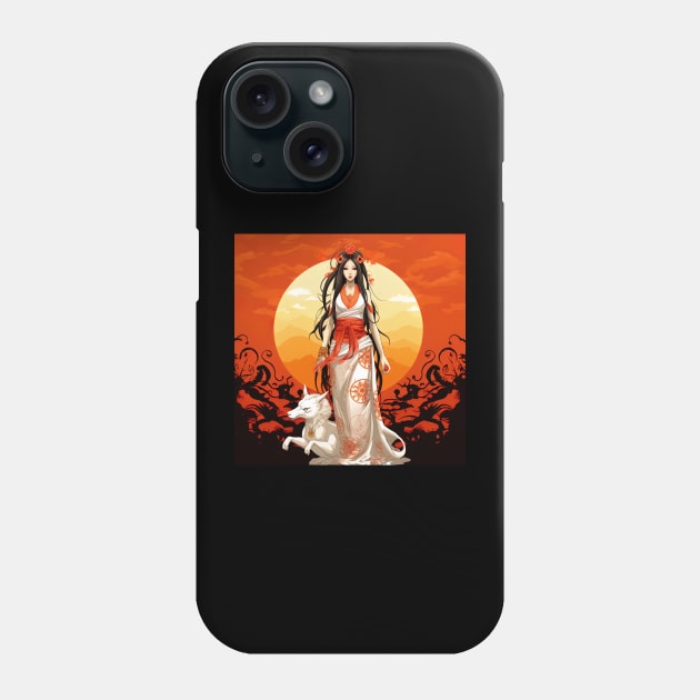 Amaterasu Phone Case by ComicsFactory