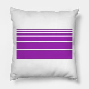 Stripes purple Art Pillow