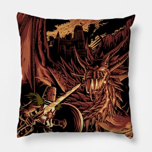 Wyvern's Wrath Pillow