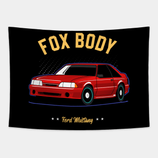 Muscle Cars Fox Body Tapestry