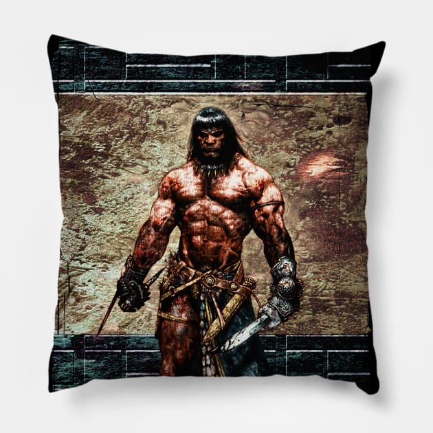 Short Swords Pillow by sharpy