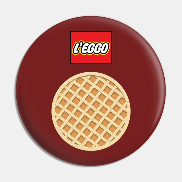 L'Eggo Pin by CuriousCurios