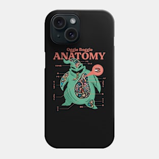 Oggie boggie anatomy Phone Case