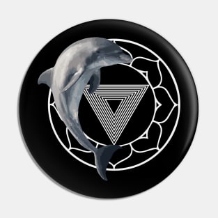 Dolphin Yantra Pin