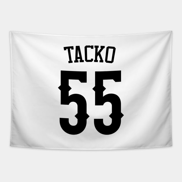 Tacko Fall Jersey Tapestry by Cabello's