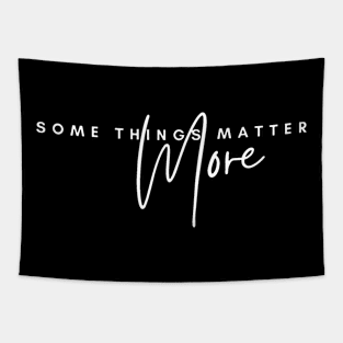 Some Things Matter More (white text) - Chenford quotes | The Rookie Tapestry