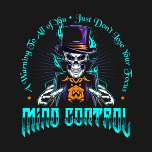 magician skull illustration T-Shirt