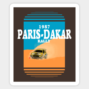 Aufkleber Dakar Logo - TenStickers