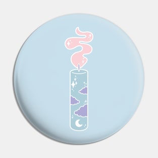 Cloudy Ennui Spell Candle Pin