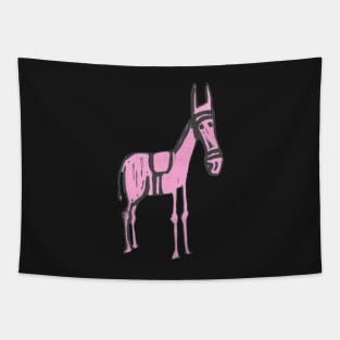 Pink Donkey Tapestry
