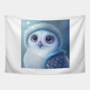 Snowy Owl Tapestry