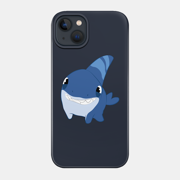 funny shark dog - Shark - Phone Case