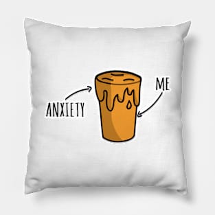 Anxiety and me Pillow