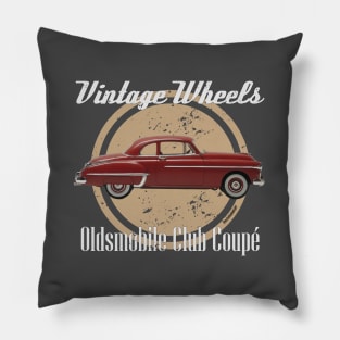 Vintage Wheels - Oldsmobile Club Coupe Pillow