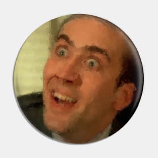 Nic Cage Pin