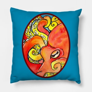 Bright Octopus Pillow