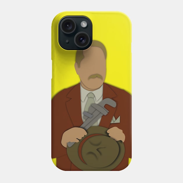 CLUE: Col. Mustard Phone Case by Orson T.