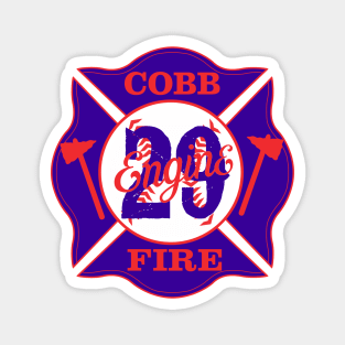 Cobb County Engine 29 Magnet