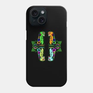 Four Aliens Phone Case