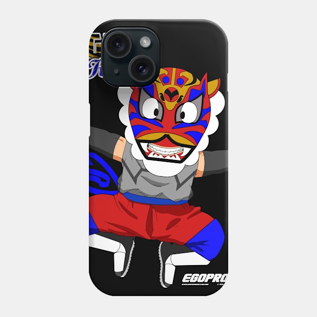 Tiger Kid - Anime Style Body Phone Case by egoprowrestling