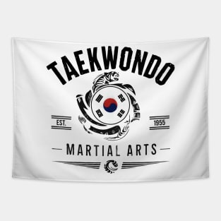 Taekwondo Art Tae Kwon Do Training Korean Martial Arts for men Tapestry