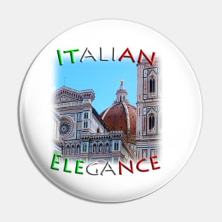 Italian Elegance in the beauty of Florence Duomo di Firenze Pin
