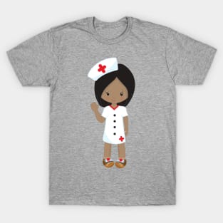 African American Women Black LVN Nurse Black History Month T-Shirt -  Kingteeshop