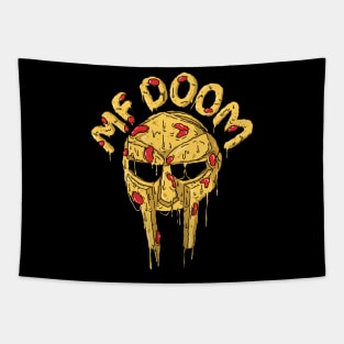 MF doom pizza mask T-shirt Tapestry