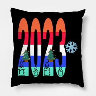 Happy New Year 2023 T-shirt classique Pillow