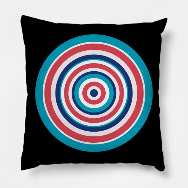 Concentric Circles Pillow by n23tees