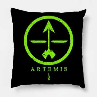 Symbol of Artemis - Hades Pillow