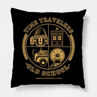 TIME TRAVELERS OLD SCHOOL Pillow